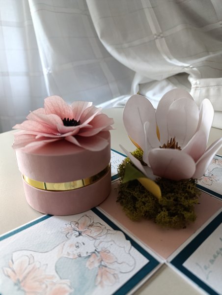 Promozione explosion box magnolia + scatolina anemone
